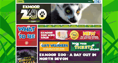 Desktop Screenshot of exmoorzoo.co.uk